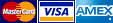 Credit Cards Amex, Visa, Master Card