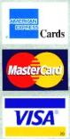 Visa, Mastercard, AMEX